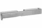 Aluminium breech CNC Silver for type G19 Gen4 Marui Guarder