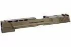 Aluminium CNC FDE cylinder head for M&P9L GBB Marui Guarder