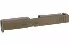 Aluminium breech CNC FDE for type G19 Gen3 Marui Guarder