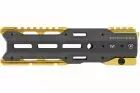 Handguard 8.5  GRIDLOK Black / Gold Strike Industries