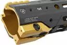 Handguard 8.5  GRIDLOK Black / Gold Strike Industries