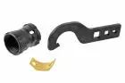 Handguard 8.5  GRIDLOK Black / Gold Strike Industries