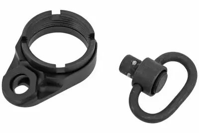 Black QD strap attachment for MWS GBBR Airsoft Artisan