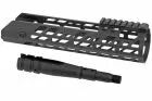 Set Handguard 10  SUR300 Black for MCX Legacy Airsoft Artisan