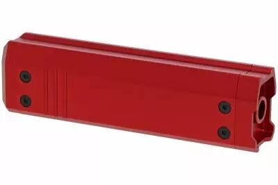 Muffler Barrel Extension 130mm AAP01 / 01C Red 14mm CCW AAC