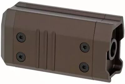 Silencer Barrel Extension 70mm AAP01 / 01C FDE 14mm CCW AAC