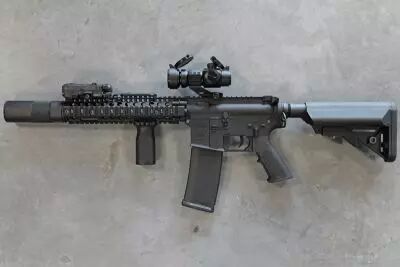 Replica MK18 Daniel Defense Black Titan custom