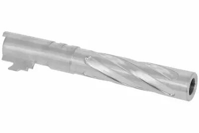 Outer Barrel Tornado Stainless Silver Hi-Capa 5.1 GBB Marui 5KU
