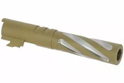 Outer Barrel Tornado Stainless Gold Hi-Capa 4.3 GBB Marui 5KU