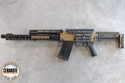 Replica Shotgun SAIGA 12K Tokyo Marui Cerakote Custom