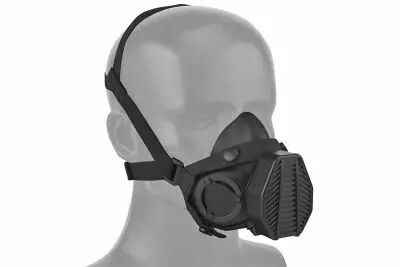 Special Tactical Respirator Ver.Com Mask Black WOSPORT