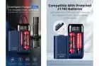 K2A 3-in-1 dual charger for KLARUS rechargeable batteries