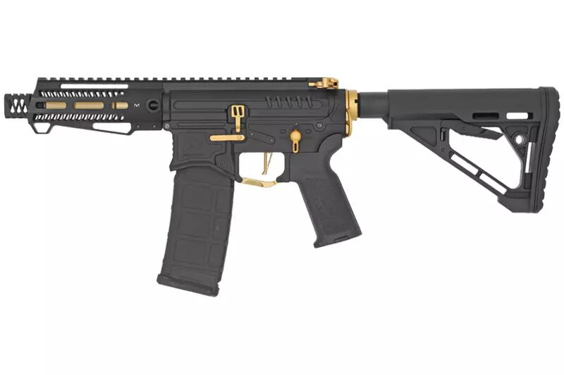Replica R15 Mod1 short R&D Precision black and gold Zion Arms