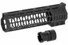 CNC handguard M4/AR15 Superlight Speedsoft 7  Black Mancraft
