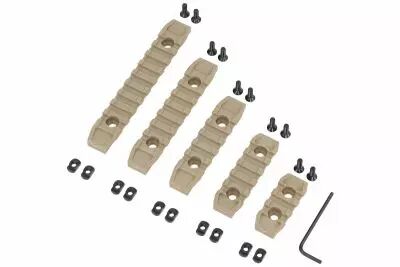 DE MLOK Double Bell 5-rail picatinny kit