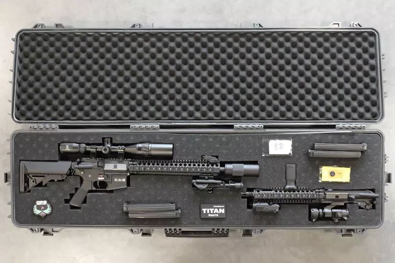 Replica MK18 Double config Black custom