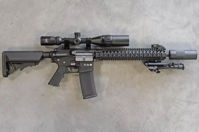 Replica MK18 Double config Black custom