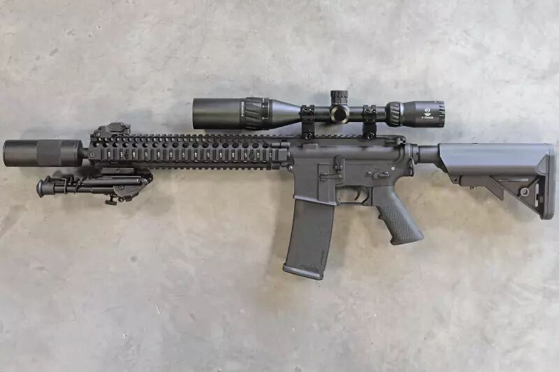 Replica MK18 Double config Black custom