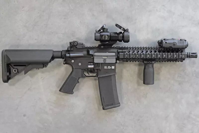 Replica MK18 Double config Black custom