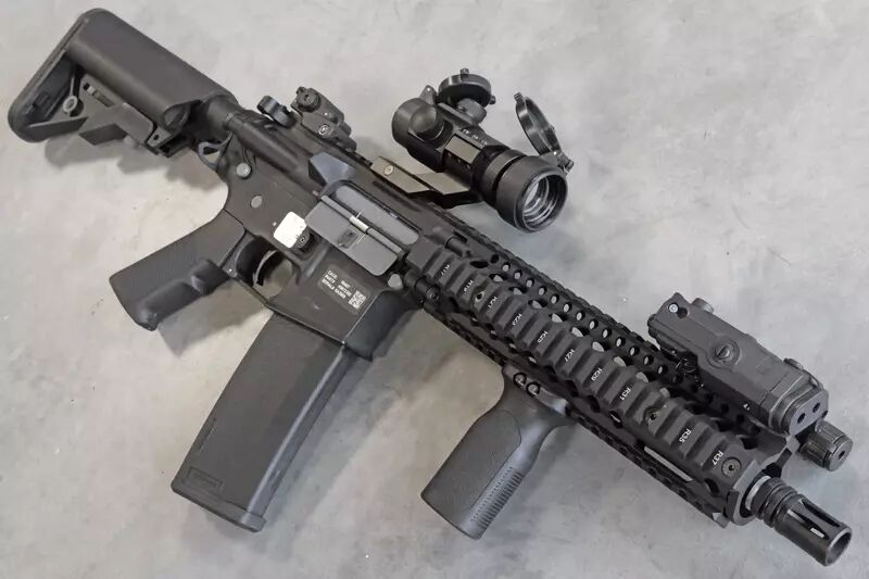 Replica MK18 Double config Black custom