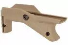 Tactical short low profile picatinny DE Double Bell handle