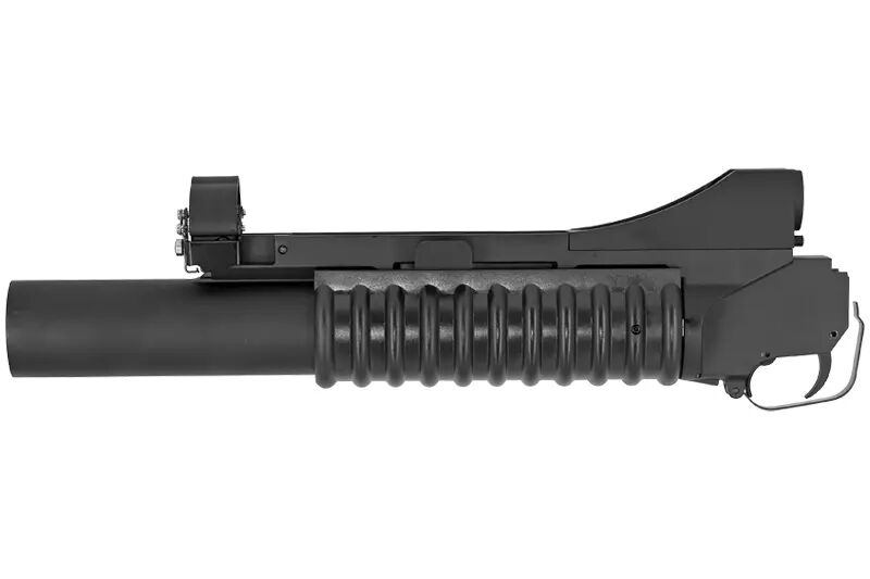 Lance grenade M203 long black metal and grenade 40mm 36 balls Double Bell