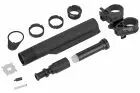 Lawtac black folding stock adapter for M4 MWS Marui GBBR RGW