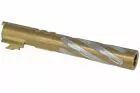 Outer Barrel Tornado Stainless Gold Hi-Capa 5.1 GBB Marui 5KU