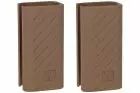 Tan charger cover for VMP-1 VORSK