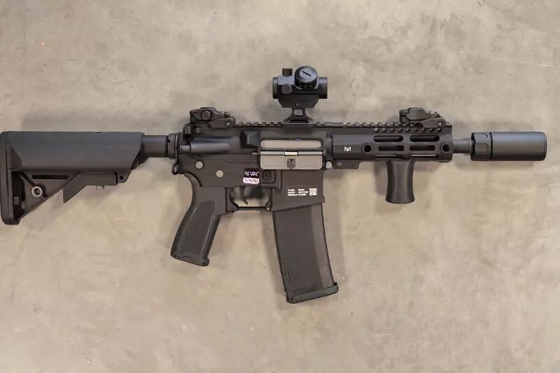 Replica AR15 Double config Black Titan custom