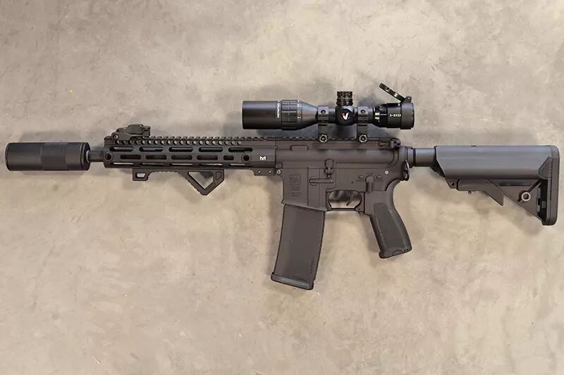 Replica AR15 Double config Black Titan custom