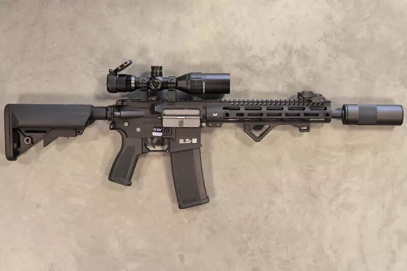 Replica AR15 Double config Black Titan custom