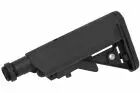 Black CRANE type stock & stock tube for M4 AEG Double Bell