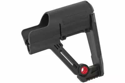 Black SBR type stock for M4 AEG / GBB Double Bell