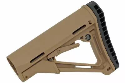 CR type stock + extended DE buttpad for M4 AEG Double Bell