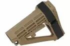 SBA4 DE type stock for M4 AEG Double Bell