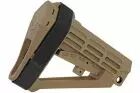 SBA4 DE type stock for M4 AEG Double Bell