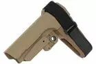 SBA3 DE type stock for M4 AEG Double Bell