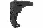 SS light black stock for M4 AEG Double Bell