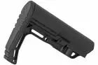 Black MFT type stock for M4 AEG Double Bell