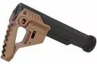 CNC DE skeleton stock for M4 AEG Double Bell