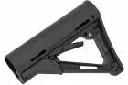 Black CR type stock for M4 AEG Double Bell