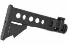 Black folding stock type LR300 for M4 AEG Double Bell