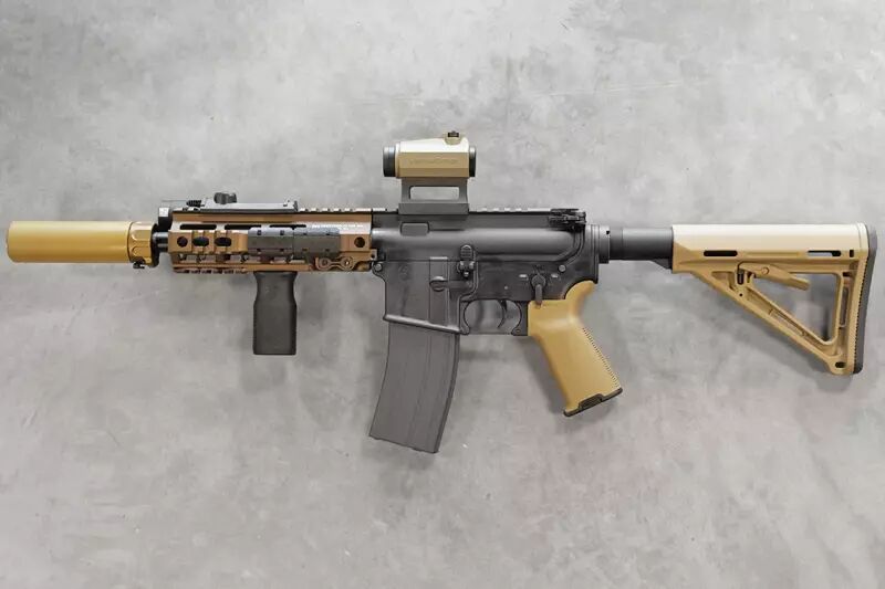 Replica M4 Assault GBBR Tokyo Marui Geissele MK4 Custom