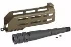 Set Handguard 6  M-LOK DE for MCX Virtus Airsoft Artisan