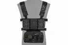 Chest Board Tactical Laser Cut Multicam Black WOSPORT
