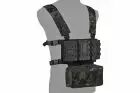 Chest Board Tactical Laser Cut Multicam Black WOSPORT
