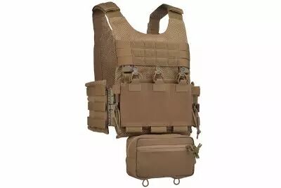 LV-119 Tactical Jacket Ver. Maritime Coyote Brown WOSPORT
