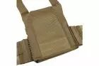 Tactical Plate Carrier Attacker Coyote Brown WOSPORT