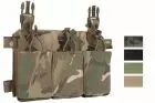 Front Panel Velcro Multipurpose 5.56 Triple Mag WOSPORT